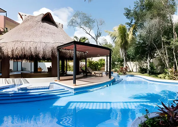 Hébergement de vacances Casa De Lujo Ka'an Maya Acceso Swimup A La Piscina Tulum