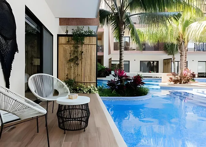 Casa De Lujo Ka'an Maya Acceso Swimup A La Piscina *