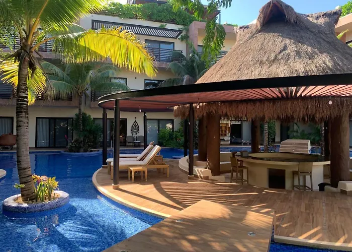 Casa De Lujo Ka'an Maya Acceso Swimup A La Piscina Hébergement de vacances Tulum